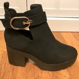 Black booties